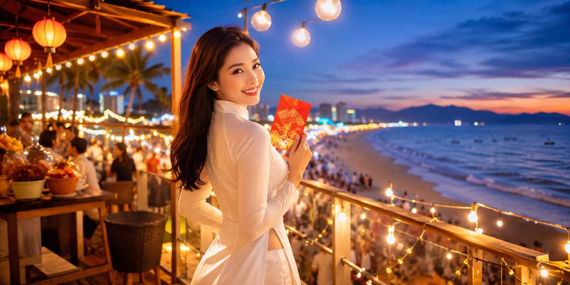 Không khí Đà Nẵng với phong bao đỏ gợi ý sự kiện trò chơi và ưu đãi